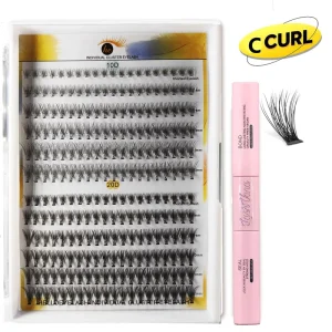 Silky Subtle Pineapple Leaf Eyelash Extension Fade Resistant Smudge Proof Lines Variable 20mm Prom Night Dance Party