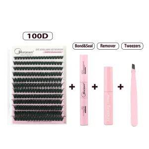 Silver Birch Dew DIY Cluster Eyelash 47D C Curl 9-14mm Pale Sheer Cool Nordic Minimal Woodland Walk Sunday Forest Trail