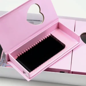 Single Classic Eyelash Extension 18 25mm Mixed Length Lash Tray .03 C CC D DD M L Curl Cashmere Silk Individual Lashes Extension