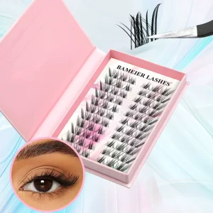 Skew Flying Cluster Volume Lashes Foxy Cat-Eye Angel-Wing DIY Eyelash Extensions