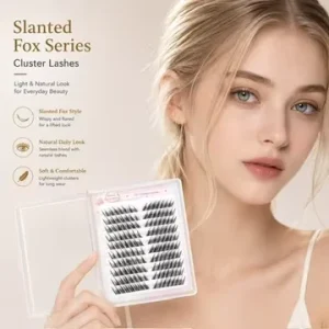 Slanted Fox Eye Cat Eye Wispy Spiky DIY Cluster Lash Extensions
