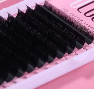 Soft Cashmere Eyelash Extensions Matte Black Cashmere Lash Extensions Volume Trays Lash Extensions Offer Custom Logo