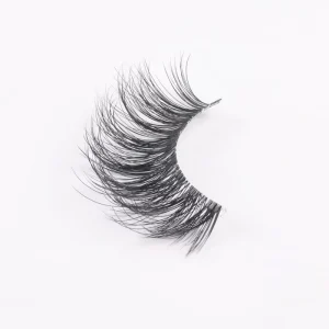 Soft Clear Band Lashes Eyelash Wispy Strip Lashes False Eye Lashes Strips Private Label
