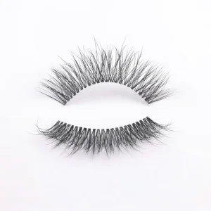 Soft Flexible Clear Lash Band Lashes3d Wispy Lash Strip False Eye Lashes Private Label Strip Lashes