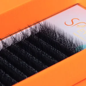 Soft Fluffy 3D 4D 5D Wild Camellia Easy Fan Eyelash Extensions Trays Messy Multi Layer Volume Lash Extensions