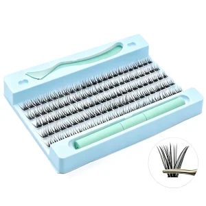 Soft Fluffy Bundles Sweat Resistant Design Suitable for Daily Work Gym Outdoor Activities Eye Lashes Cluster Eyelashes