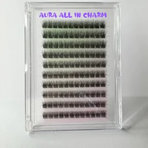 Soft Individual for Faux Mink 3D Effect Cruelty Free Reusable Cluster Eyelash Extensions Full Strip DIY Eyelashes
