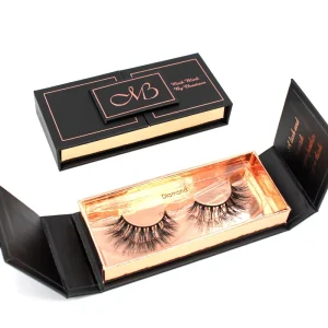 Soft Light Feeling Custom Eyelash Packaging Box with Great Price
