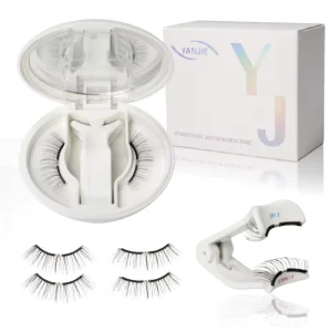 Soft Magnetic Eyelash Set Reusable Natural Soft Magnetic False Eyelashes Soft Magnetic Lashes with Magnetic Applicator