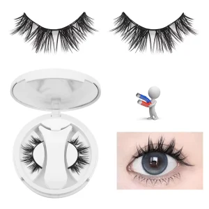 Soft Magnetic Eyelashes Kit No Need Glue Easy to Wear Magnetic Lashes Magnet False Eyelashes With Applicator