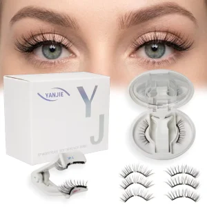 Soft Magnetic Eyelashes Soft Naturally Fluffy Magnetic Lashes with Clips Reusable and Easy to wear Soft False Eyelashes