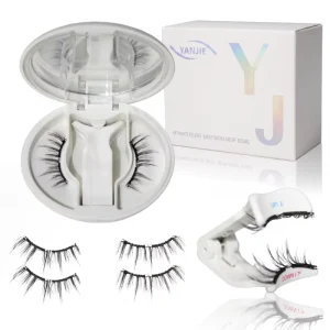 Soft Magnetic False Eyelashes Glue-free Quantum Soft Magnetic Eyelashes 3D Natural Effect Soft Magnetic Lashes with Applicator