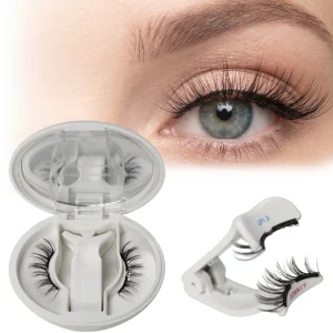 Soft Magnetic Quantum False Eyelashes Full Strip with Applicator and Mirror Case No Glue Needed Soft Magnetic Eyelashes