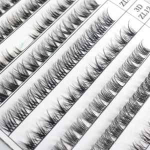 Soft Natural Matte DIY Segment Lash Cluster Kit Handmade Private Label Individual and Cluster Volume Lashes