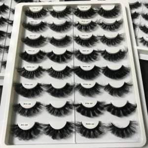 Soft Synthetic Lash Ribbon Lashes Precut Curly Long-Lasting Gentle Removal for Sensitive Eyes