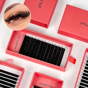 Soft Touch Cashmere Lash Extension Individual Volume Eyelash Trays Pestanas Velvet Eyelashes