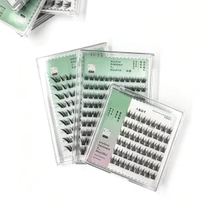 Soft Wispy Lashes New Clusters Glue Free Self Adhesive Lash Clusters Natural Volume Self Stick Cluster Lashes
