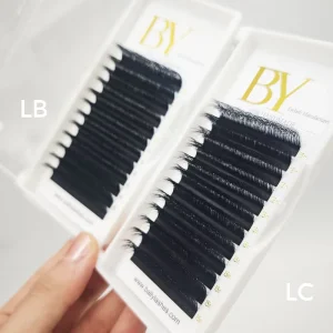 Special Curl LM LB LC LD LJCurl 5D Fluffy Multi Layered False Eyelash Extensions Matte Black Tray Camellia Eyelash Extensions