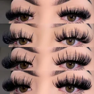 Spike Lash Extension New Trend Full Strip Vegan Lashes Spiked Strip Lashes