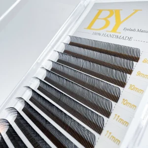 Spike Pre Made Fan Lash Dark Black Matte 5D Flower Blooming Easy Fan Individual Eyelash Extensions Natural Makeup Flora Lash