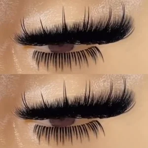 Spike Wispy Mink Eyelashes Handmade Strip Lashes Look Like Extension Bulk Vendor Fluffy Lash Strips