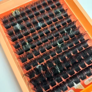 Spikes DIY Lash Clusters Bottom Lashes Volume Faux Mink Eyelash Clusters Private Label Custom Logo