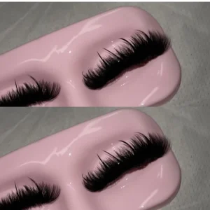 Spikes Strip Eyelashes Vendors Private Label Full Eye Lash Handmade Real Siberian 3D Mink Lashes