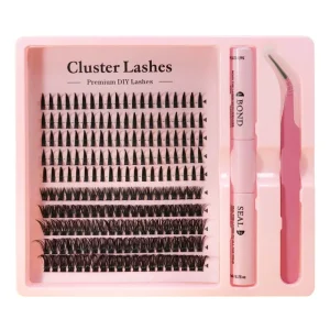 Spiky Fairy Eyelashes Single Cluster Extension Set DIY Segmented Natural Dense Cluster Lashes