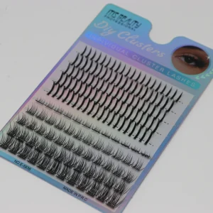 Spiky Flower Lashes DIY Kit Full Sizes Thick Dramatic Cluster Synthetic Hair False Eyelashes