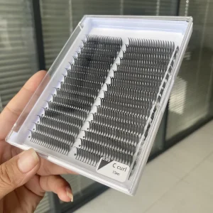 Spiky Manga D Curve Wispy Eyelash Clusters Extensions Cruelty Free PBT Material 12 20mm Bottom Lashes Fairy Individual Lashes