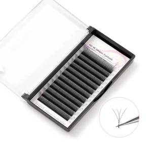 Starscolors Four Leafs Clover Eyelashes Premium Pestaas 1s Auto Fan Weave Lashes Double Tips 3D 4D 5D w Eyelash Extension Trays