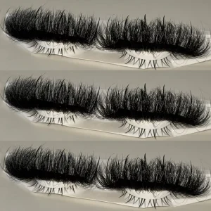 Strip Eyelashes Look Like Eyelash Extension Fluffy 15mm 25mm Top and Bottom Lashes Vendor