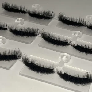 Strip Lashes That Look Like Eyelash Extension 8D Spike Eyelashes 25mm