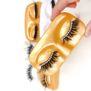 Strip Lashes With diamond New Style Lash Strips for Party Private Label Mink Eyelashes