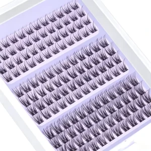 Stylish Manga Spiky Tips Cluster Lashes Distinctive Shape Cluster Lashes for Cosplay Events and Youth Trendy Makeup