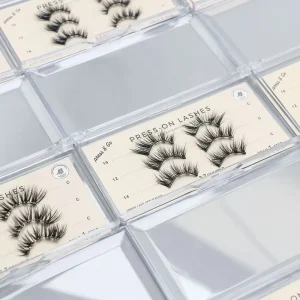 Summer Natural Look Lashes Full Strip Eyelashes Reusable Self-Stick No Glue Pre-Glued Self-Adhesive False Eyelash
