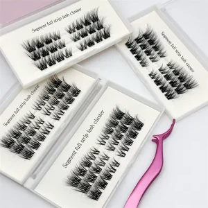 Super Fine Band Lash Clear Band DIY Lash Extensions at Home and Bond Sealant Liquid Lash with Custom Packaging
