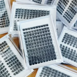 Super High Cost Performance Individual Wispy Eyelashes DIY Cluster 3D Natural Layered Look Korean PBT Segmented Lashes