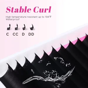 Super Soft Blooming Lashes Mega Volume Eyelash Extensions 8 25m All Size Hand Made Easy Fan Vegan Cruelty Free LC BC Curl Korea