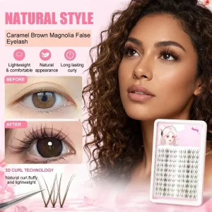 Super Soft Individual Lashes Extensions Natural Wispy Cluster Eyelashes Private Label Custom Logo Segmented Lashes