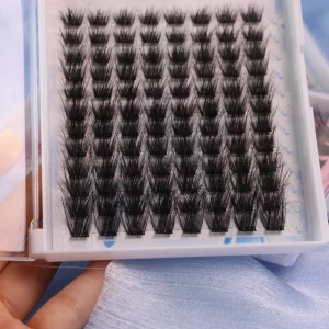 Super Soft Segment Lash Cluster Diy Lash Extensions Thin Band Natural Look Cluster Eyelash