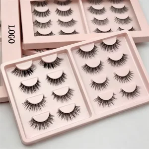 Superfine Black Band New Durable Black Cotton Band Strip Eyelashes Bulk 3d Custom Strip Natural Lashes
