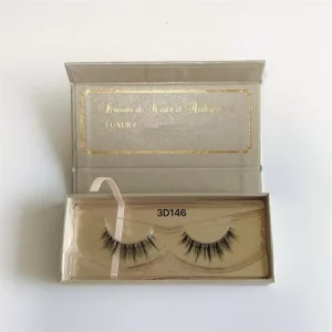 Superfine Clear Band Strip Lashes Super Natural Effect Human Hair Fibers With Fur Private Label Makeup