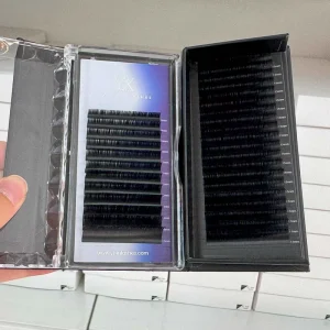 Supplies Individual Silk Lash Extension Trays Matte Black Lash Mega Volume Cashmere Eyelash Extension