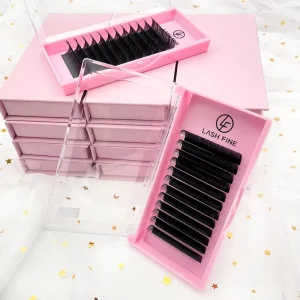 Supplies Professional Private Label Black Matte Silk Lashes Individual Premium Cashmere Lash Extensions