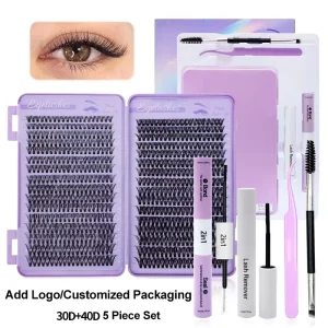 Sweatproof Long Lasting Soft Lashes Gentle for Sensitive Eyes Perfect Style Eye Cosmetic for Dating