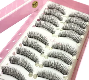 Synthetic Hair 6D Series 3D Effect Natural Slim Long Daily Style Handmade Reusable Thick Mix Length 0.05mm Eyelashes