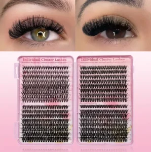 Synthetic Hair D Curl Lash Clusters DIY Manga Fairy Lashes Spiky Wispy Segmented Handmade Reusable Eyelash Extension Kit Vendor