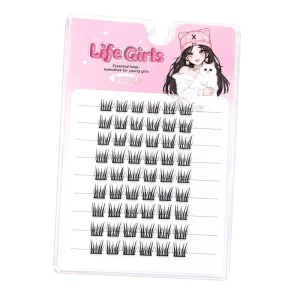 Synthetic Hair Lash Clusters Handmade Pre-Cut 3D 40D 5D DIY Segmented Lashes OEM/ODM 10 Rows