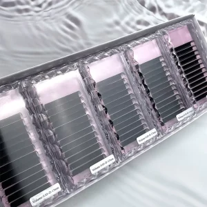 Synthetic Hair Lashes Extension C D BC Curl Classic Eyelash Volume Lashes Tray Russian Matte Vegan Cruelty Free Natural